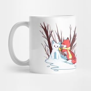 Snow Fox Mug